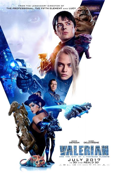valerian cast|Valerian and the City of a Thousand Planets (2017).